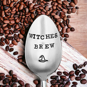 ENGRAVED SPOONS - WITCHES BREW