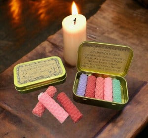 CANDLE MAGICK TIN (BEESWAX)