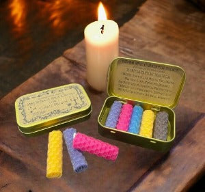 CANDLE MAGICK TIN (BEESWAX)