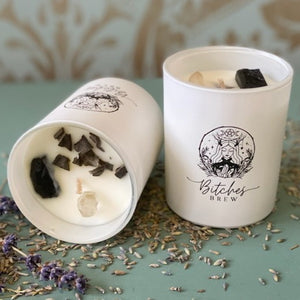 INTENTION CANDLE - CRYSTAL INFUSED