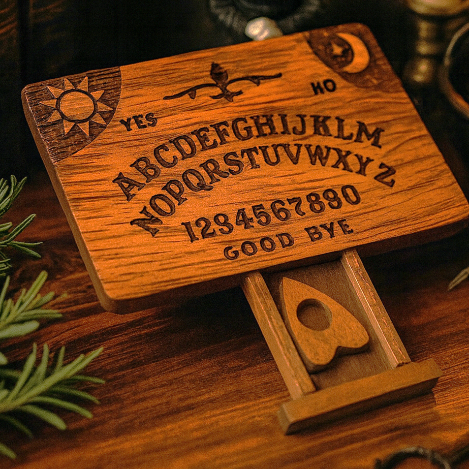 MINI OUIJA BOX w/ PLANCHETTE