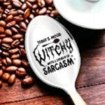 ENGRAVED SPOONS - WITCHY