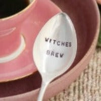 ENGRAVED SPOONS - WITCHES BREW