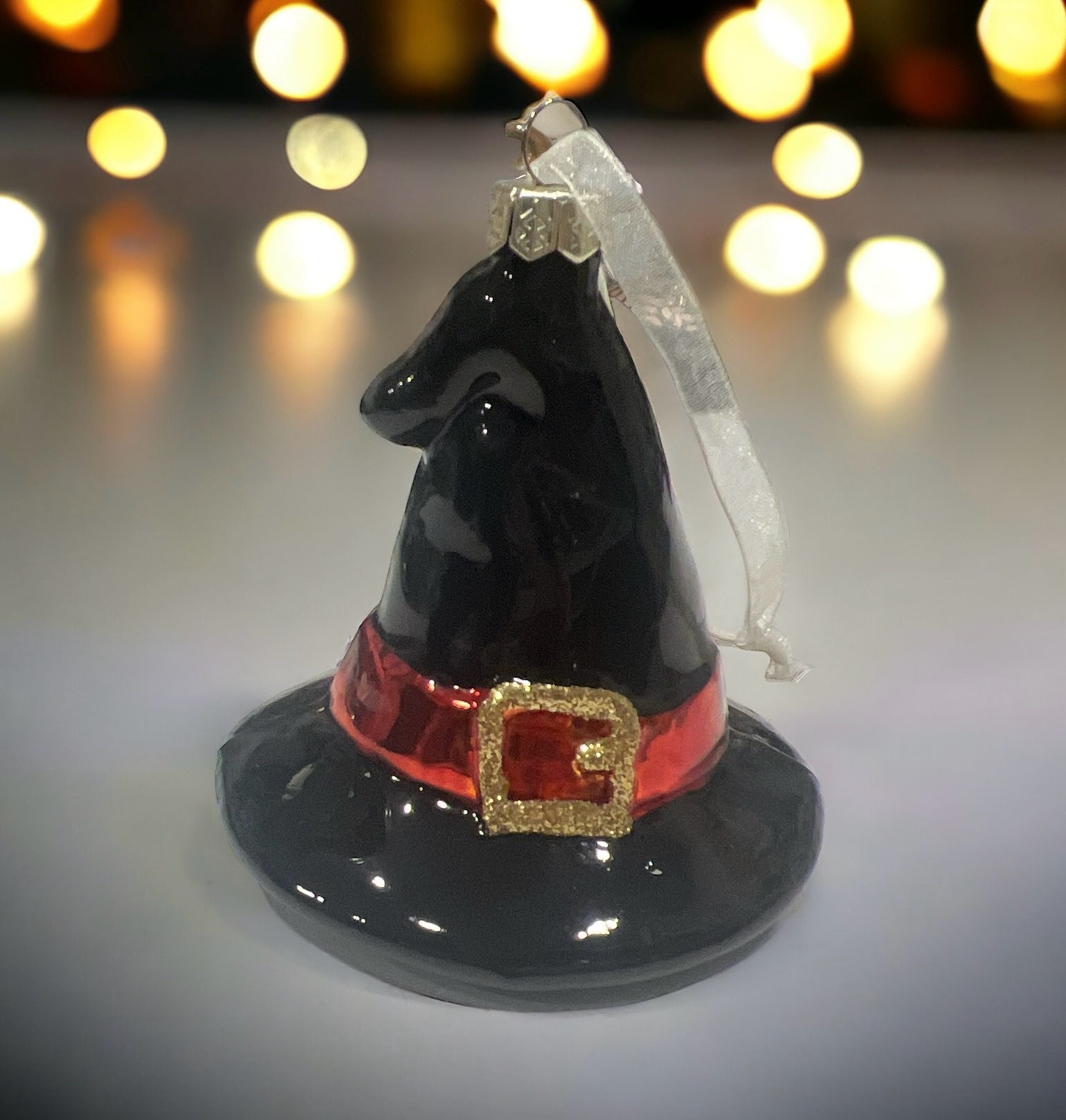 WITCH HAT HANGING ORNAMENT