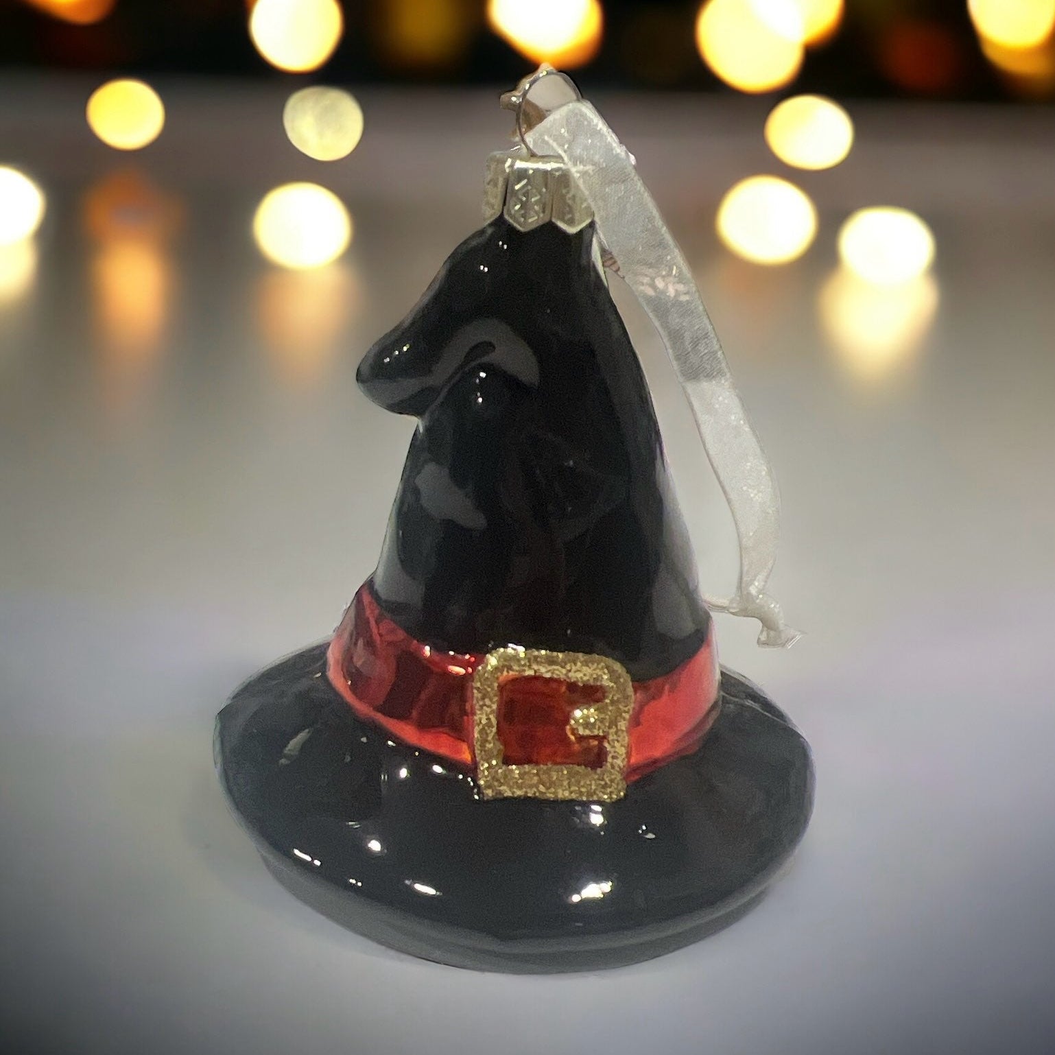 WITCH HAT HANGING ORNAMENT
