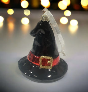 WITCH HAT HANGING ORNAMENT