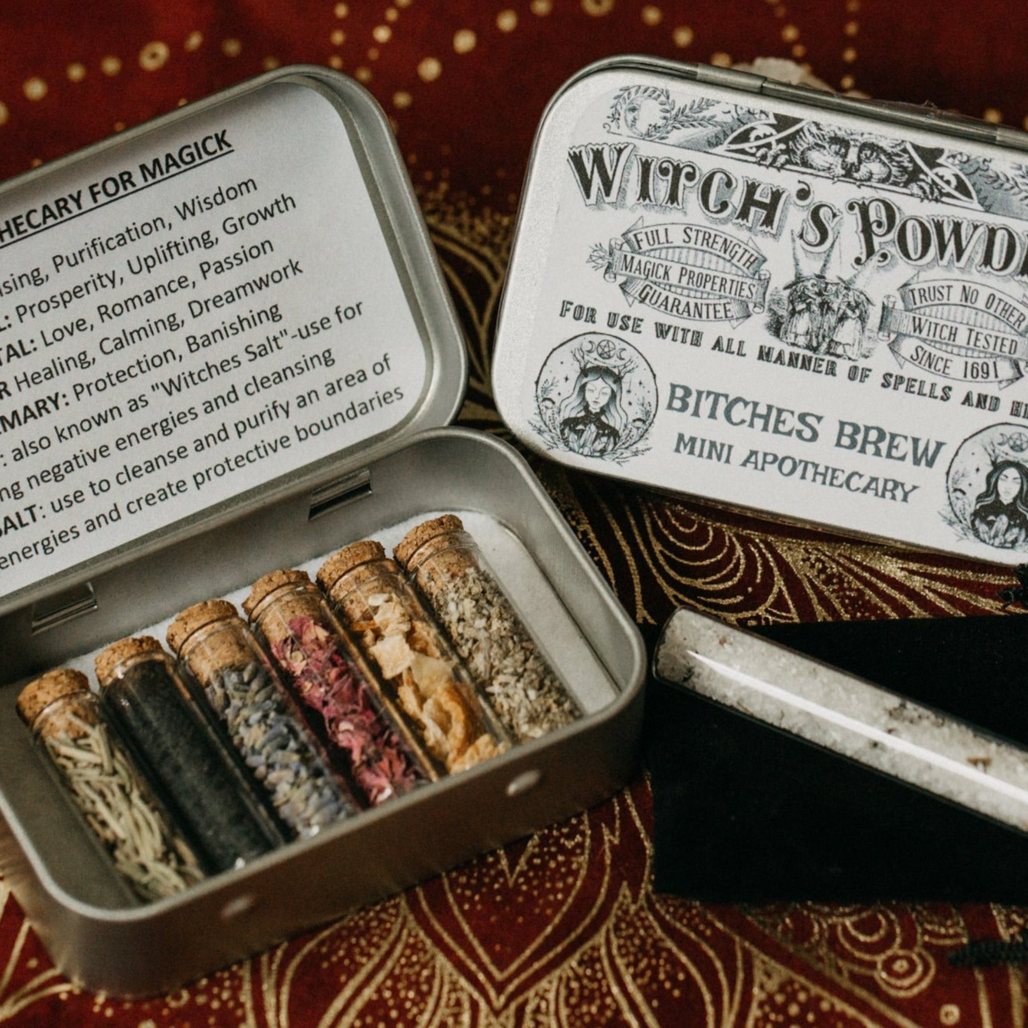 WITCH'S POWDERS (MINI APOTHECARY) - Bitches Brew
