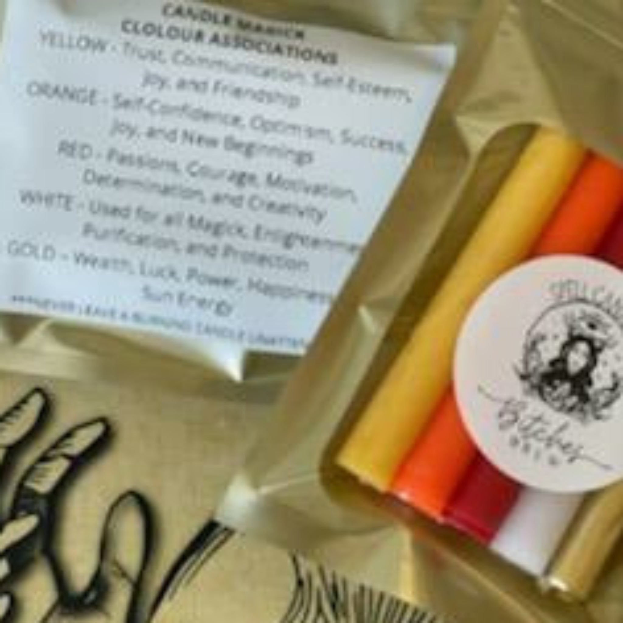 SPELL CANDLE (CHIME CANDLES) KIT - Bitches Brew