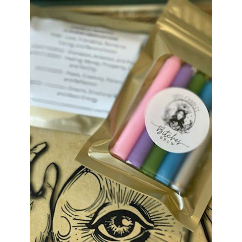 SPELL CANDLE (CHIME CANDLES) KIT - Bitches Brew